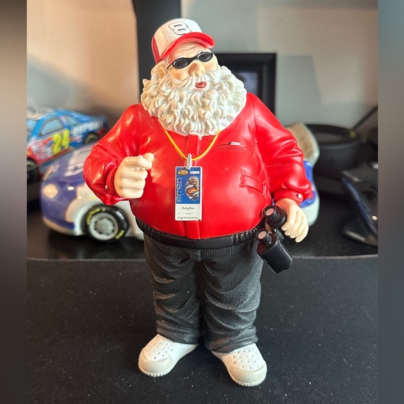 Dale Earnhardt Jr. #8 2006 Santa Claus Figurine JR Motorsports NASCAR Figure - Picture 1 of 4